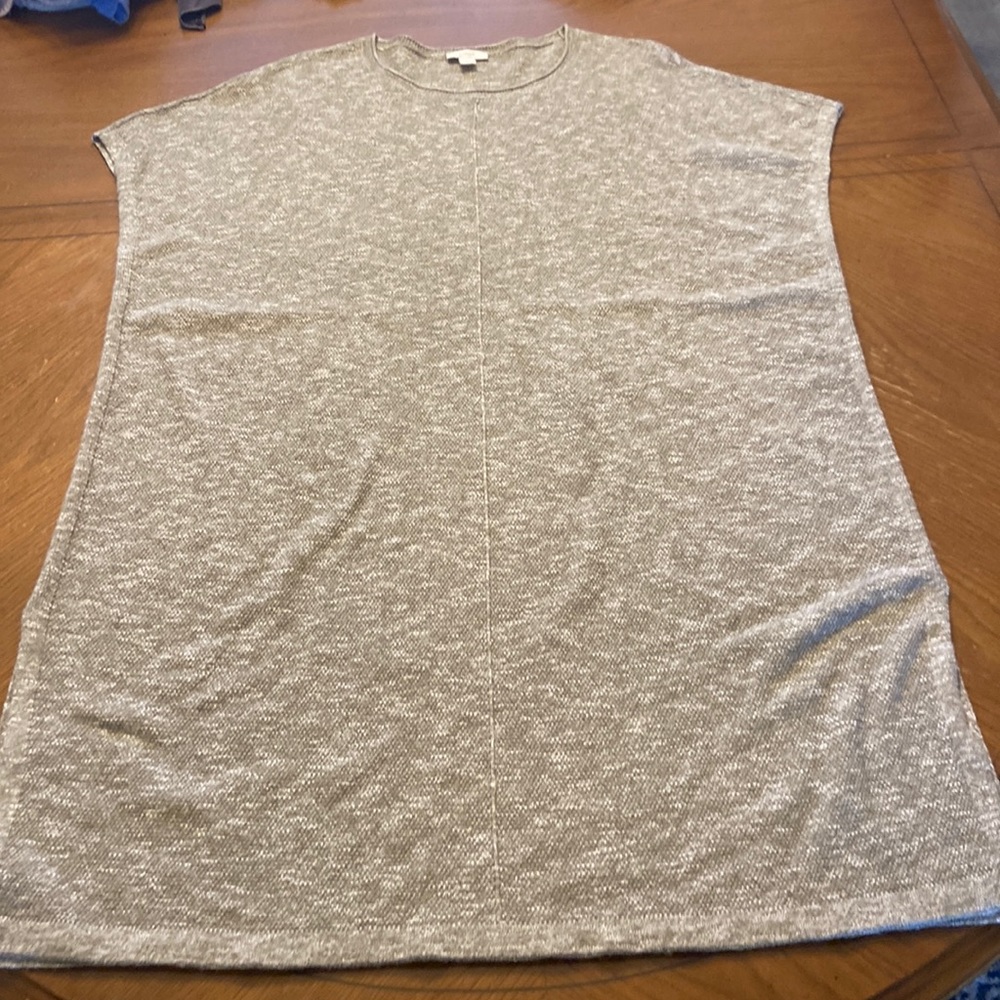 J. Jill Gray Knit Tunic Dress
